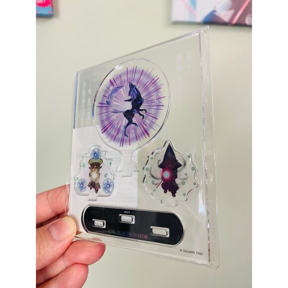 Final Fantasy XI Phantom Minstrel Howl From The Heavens Acrylic Diorama - Picture 3 of 4